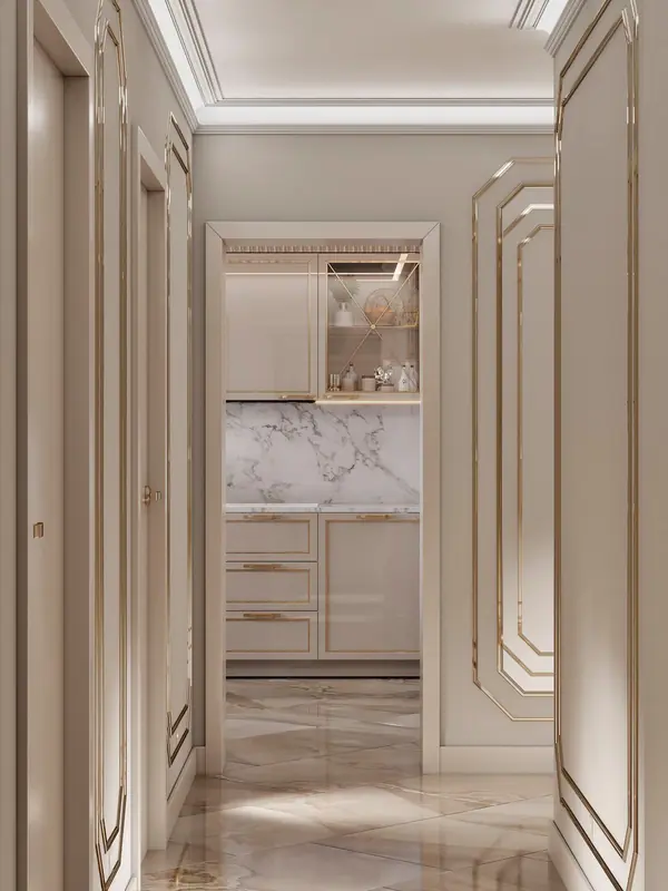 ДИЗАЙН ИНТЕРЬЕРА КВАРТИРЫ В ЖК СТОЛИЧНЫЕ ПОЛЯНЫ, 92 КВ.М