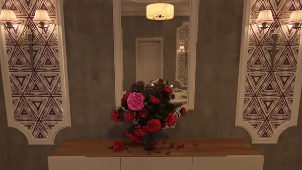 Обеденная комната в стиле Новая классика