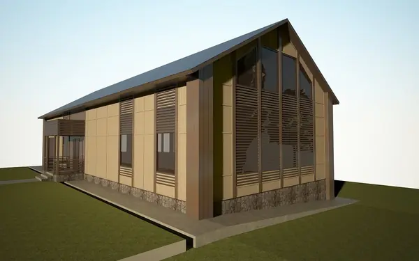 Разработка фасадов для жилого дома