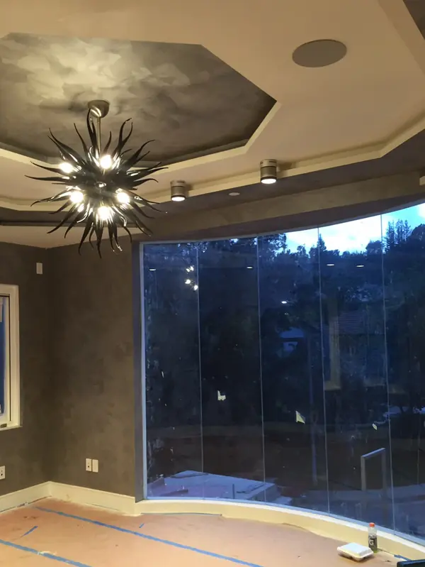 Беверли Хиллз - Лос Анджелес. Дизайн интерьера в современном стиле.