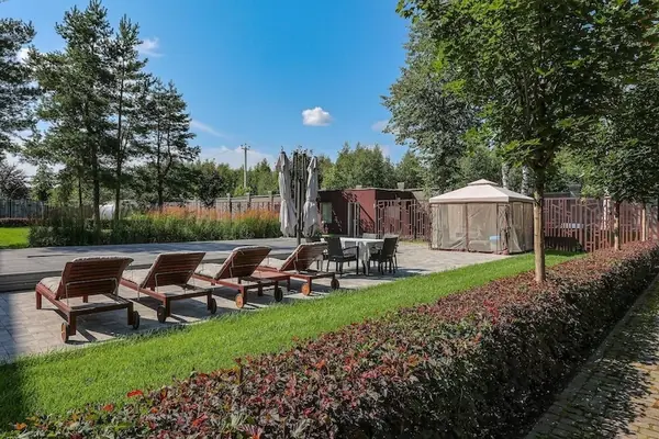 Частный сад "Современный минимализм"