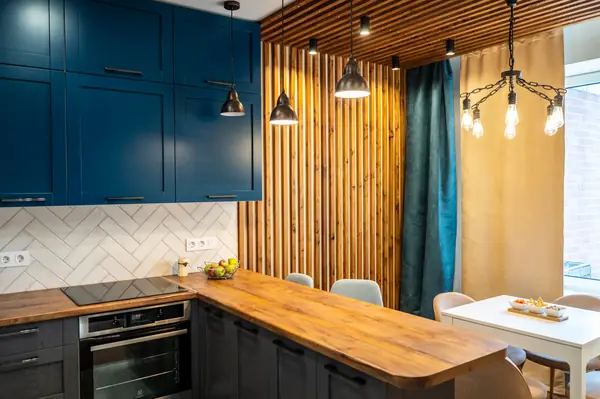 Дизайн кухни для квартиры в ЖК "Русский авангард"