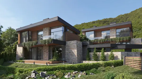 2 типовых виллы на Красной Поляне