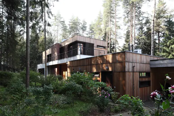 Box house - современный дом в стиле лофт