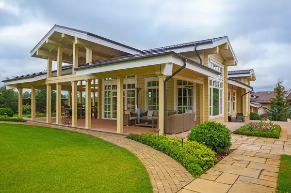 Террасы с видом на идеальный сад