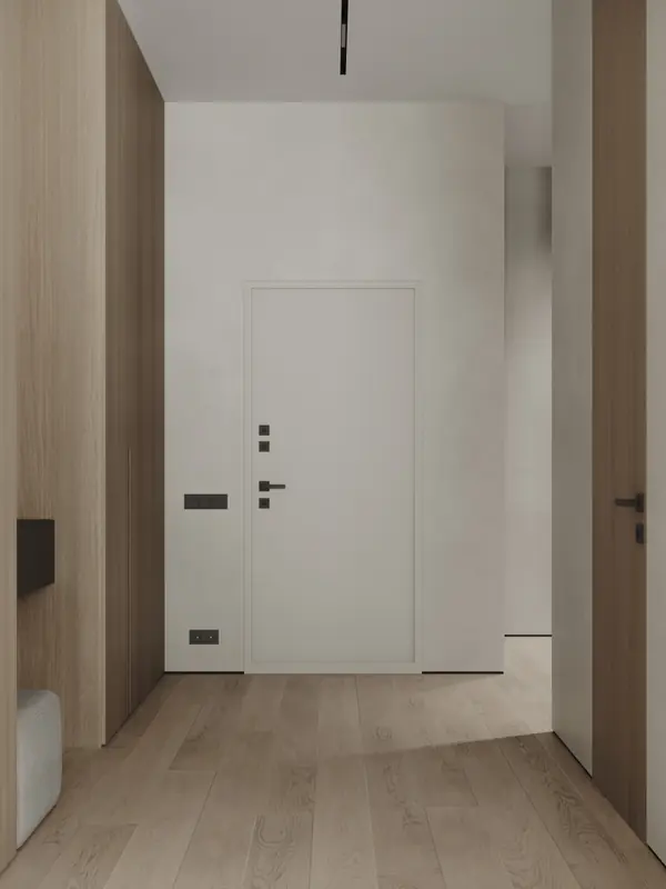 Квартира 144,8 m в стиле современный минимализм