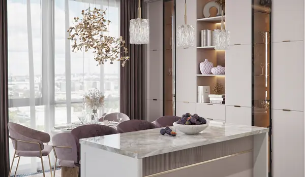 Пентхаус 116 м2 ЖК "Фили Сити". Современный стиль