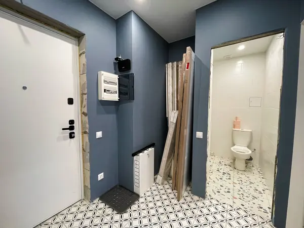 Ремонт однокомнатной квартиры с двумя санузлами