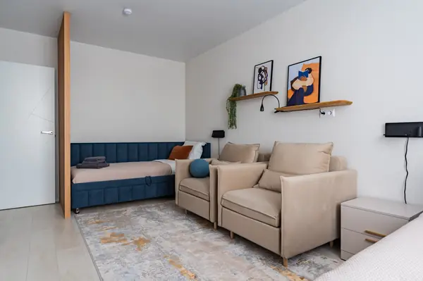 Усть-Луга, 2х комнатная квартира для проживания специалистов, комплектация