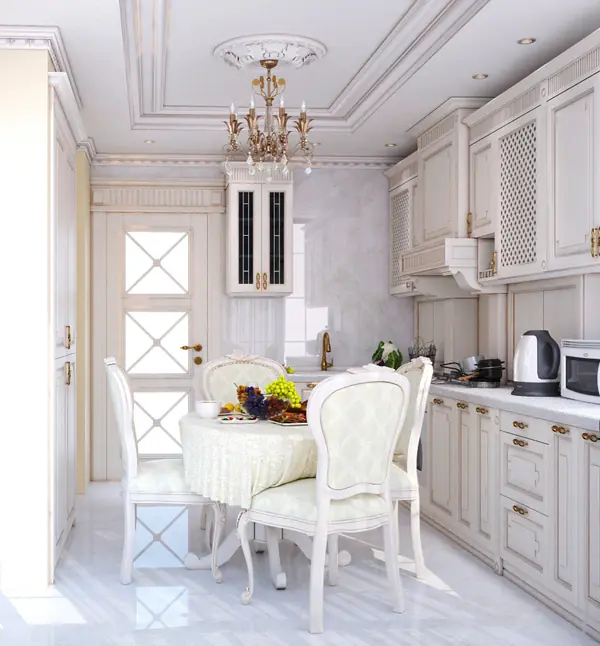 Elegant classical apartment interior