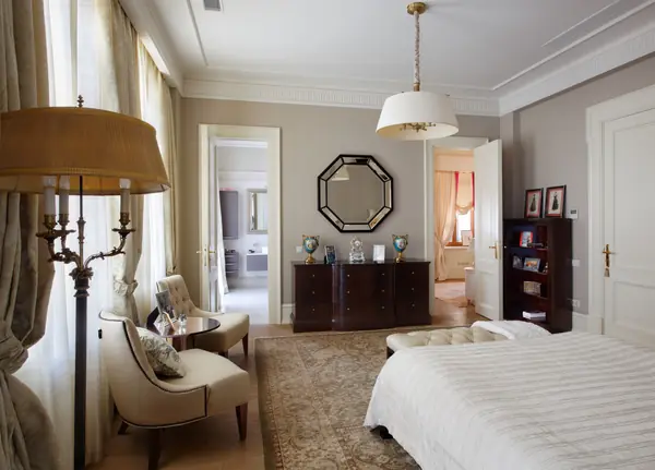 Интерьер дома в посёлке Монолит