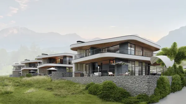 Комплекс вилл в предгорье Сочи