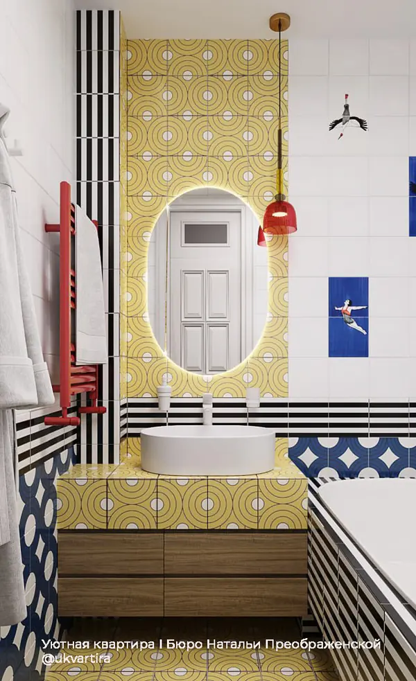 Ультрамодный поп-арт в разбитой "сталинке"