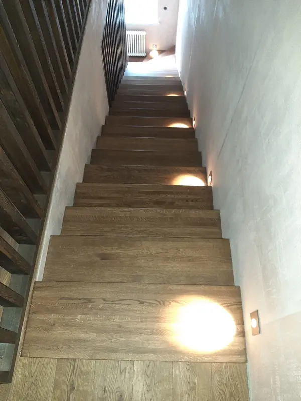 Отделка лестницы