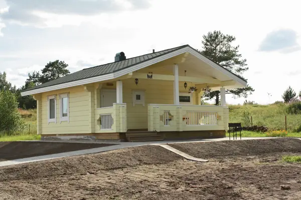 Баня на берегу Вуоксы