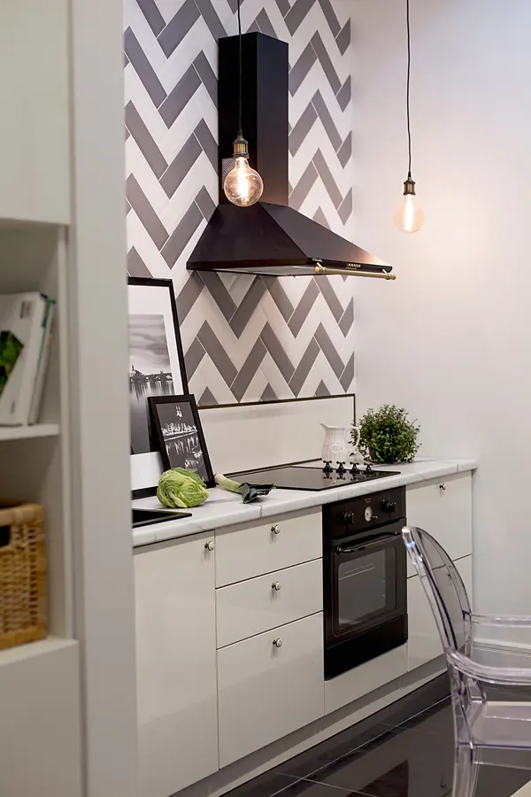 Квартира с шевроном / Chevron interior