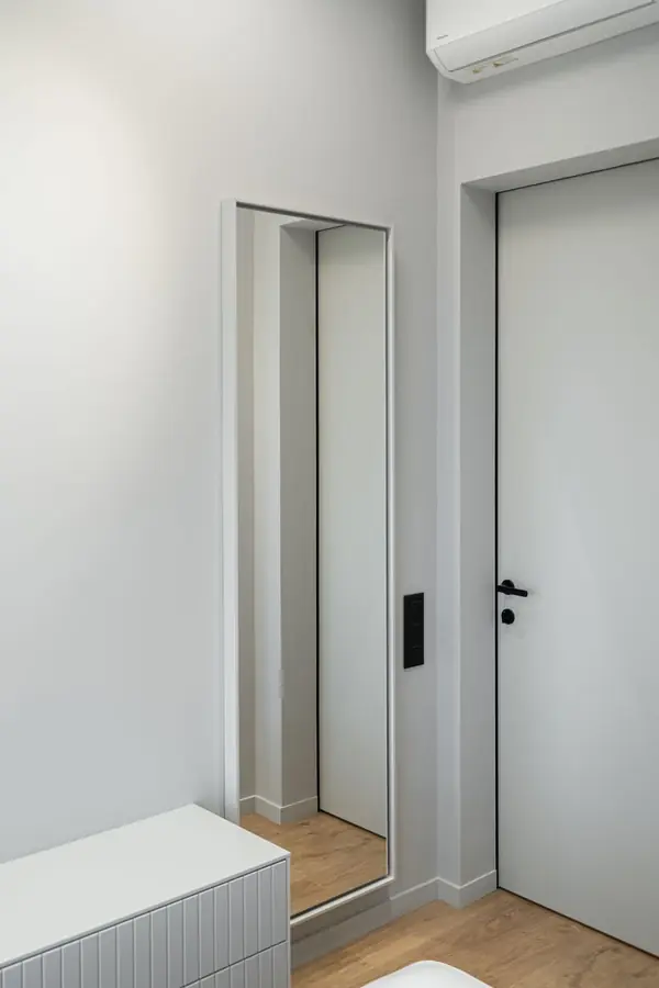 Серый минимализм | 58 кв.м.