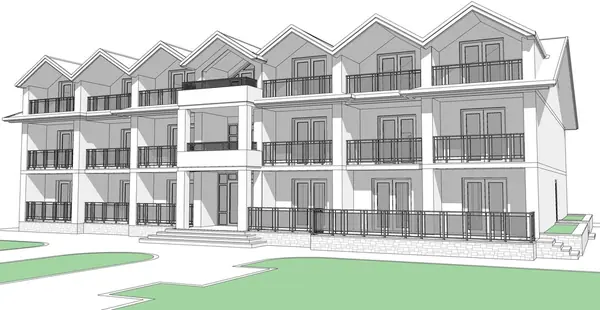 Гостевой дом 002. Общий вид 01