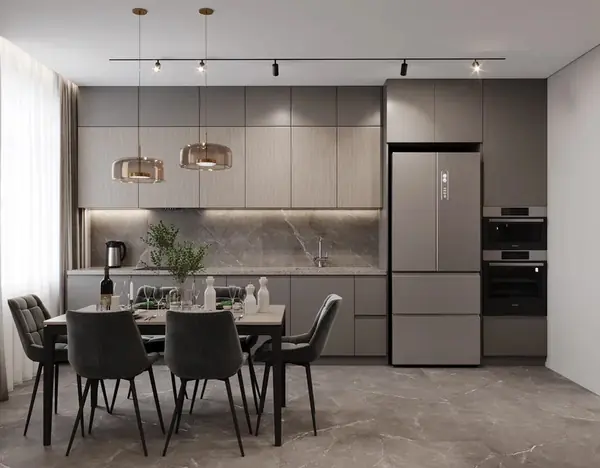 Дизайн проект 4-х комнатной квартиры 145 м2 для семейной пары с детьми