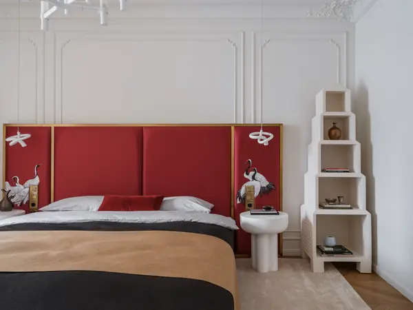 Французское настроение и мотивы шинуазри: семейная квартира