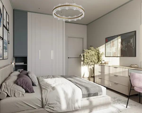 Проект 2х-комнатной квартиры в Мегаполис-парке