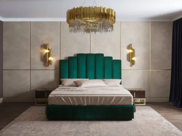 Chic Bedroom by Anna Zarechnaya | BRABBU furniture| MAYA Chair