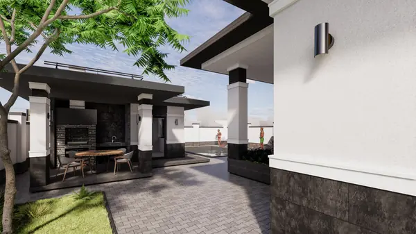 Фасад и Ландшафт