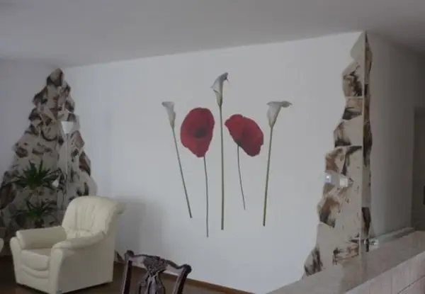 Интерьеры с гибким камнем