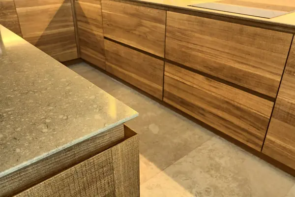 Кухня ANOVA Simple Lamellar Wood для Екатерины Сильченко