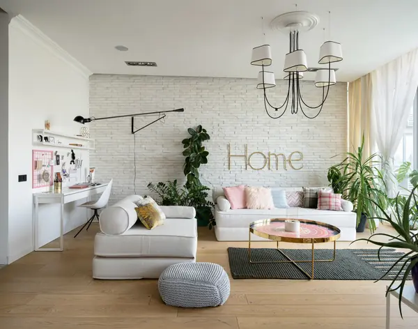 "Forever young". White Cozy Home.