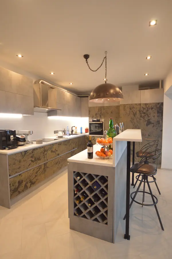 Кухня Бетон