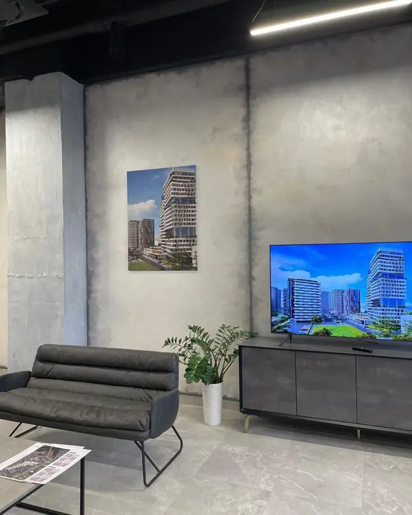 Loft-шик в офисе: декоративная штукатурка ArtBeton