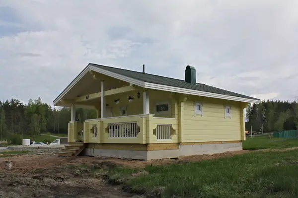 Баня на берегу Вуоксы