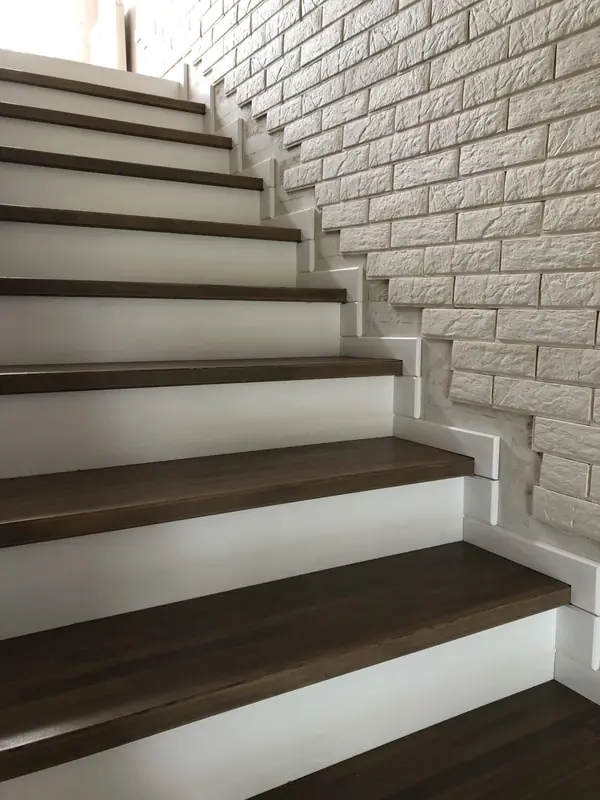 Обшивка бетонной лестницы в г. Гвардейск