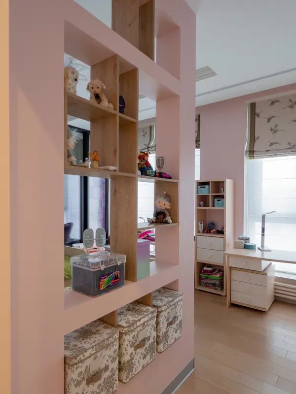 Меблировка квартиры: детская, санузел, гардеробная