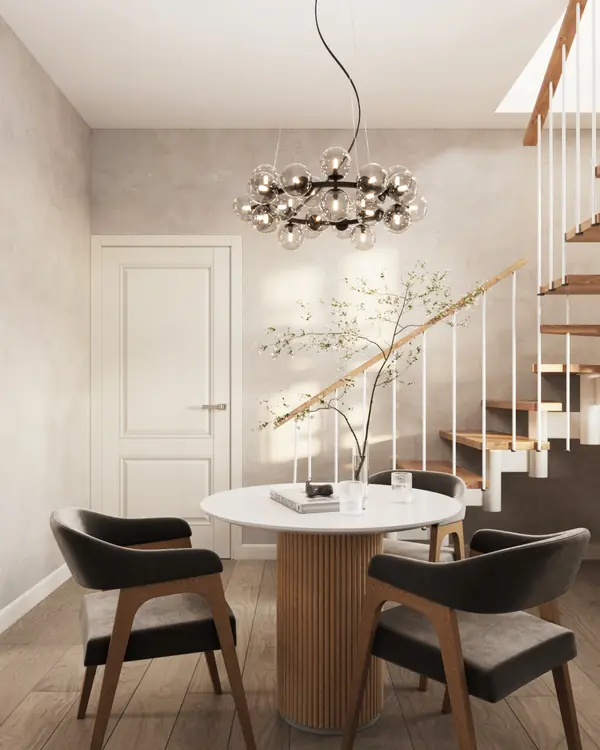 Кухня в оттенках шалфея