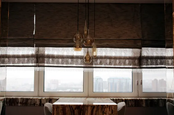 Римские шторы в интерьере