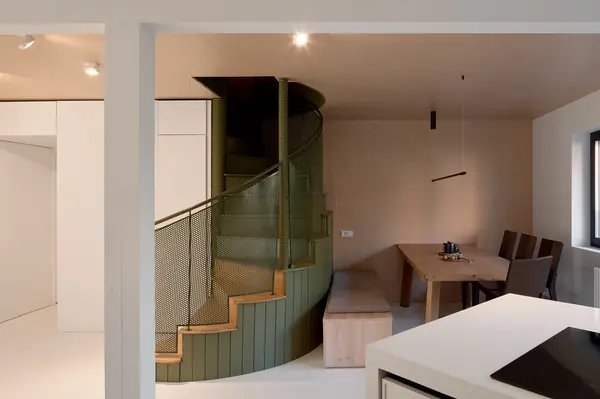 Кухня-гостиная. Разворот на 45 градусов