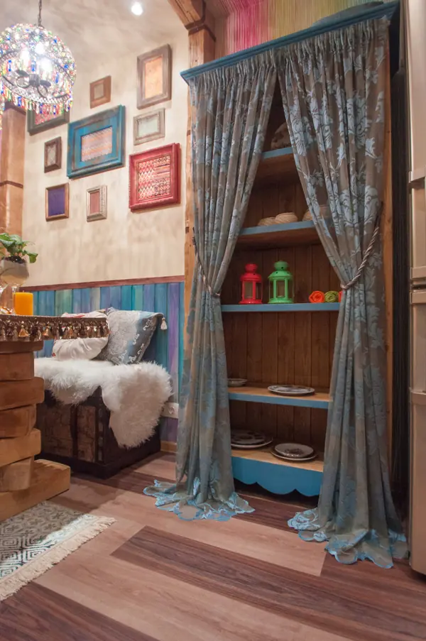 Кухня в стиле бохо-шик