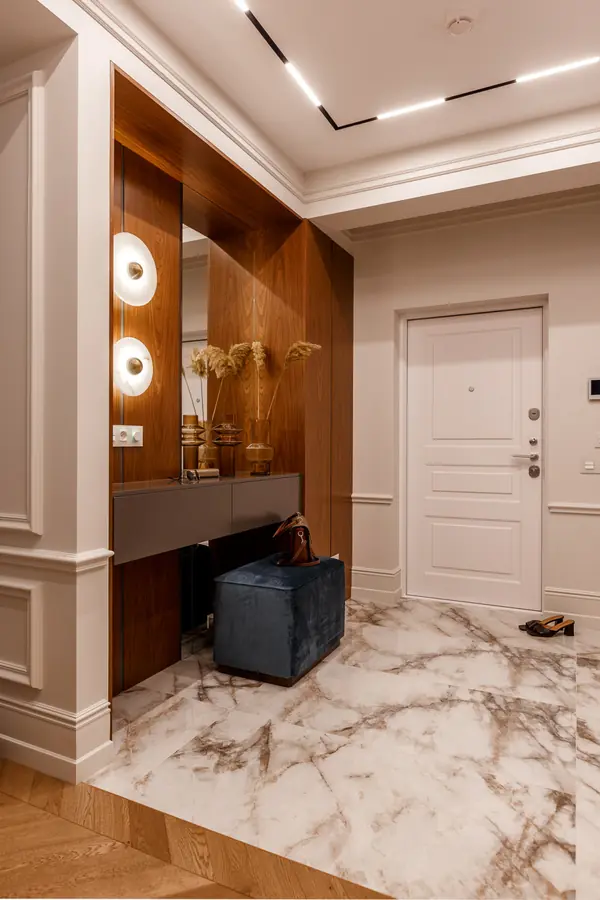 Реализованный дизайн проект квартиры в ЖК "Горный"