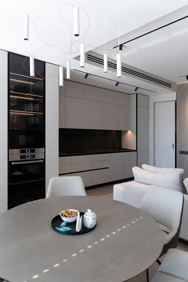 светлая квартира в ЛАХТА Plaza