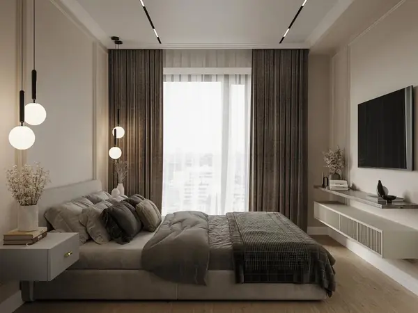 Ремонт квартиры площадью 40 м2 для женщины