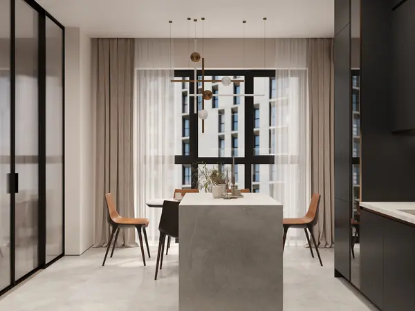 Трехкомнатная квартира ЖК "Резиденция Сколково"