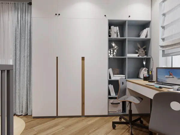 Небольшая детская  для двух мальчиков