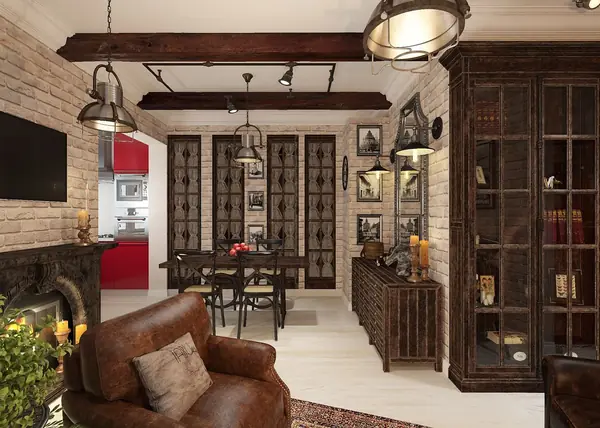 Квартира в американском стиле