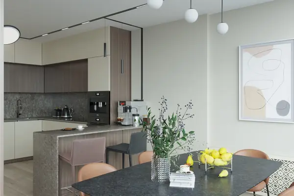 Двухкомнатная квартира среди облаков