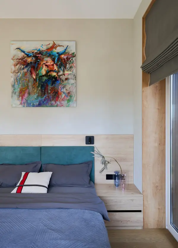 Светлая двухкомнатная квартира 60 кв.м. с панорамными окнами