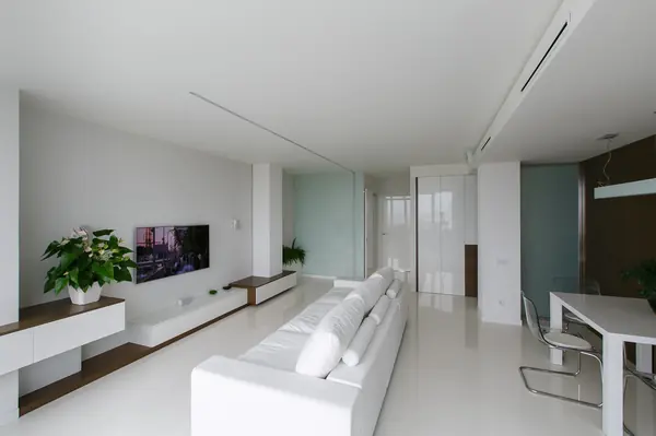 Белый интерьер