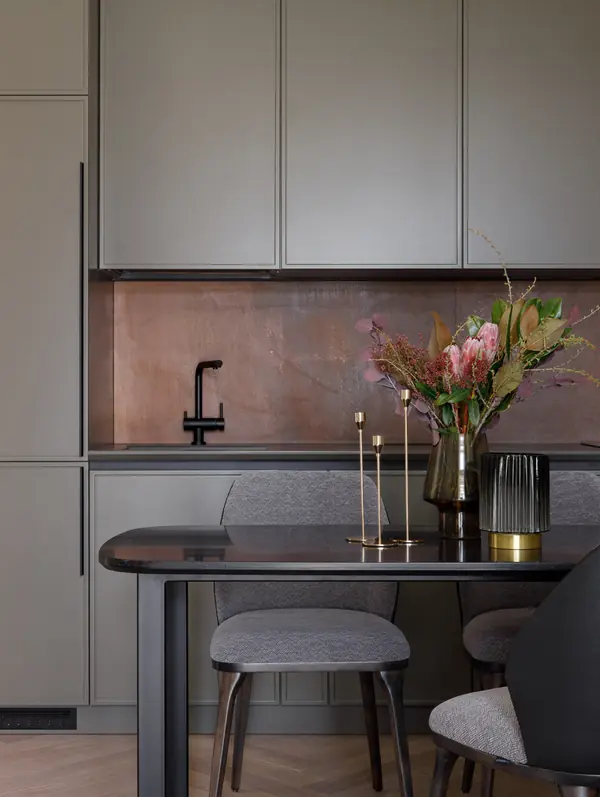 Интерьер квартиры 50 кв.м. в стиле современной классики