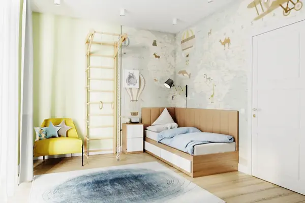 Идеи дизайн проектов детской комнаты для мальчика от СК ''БлагоДать''